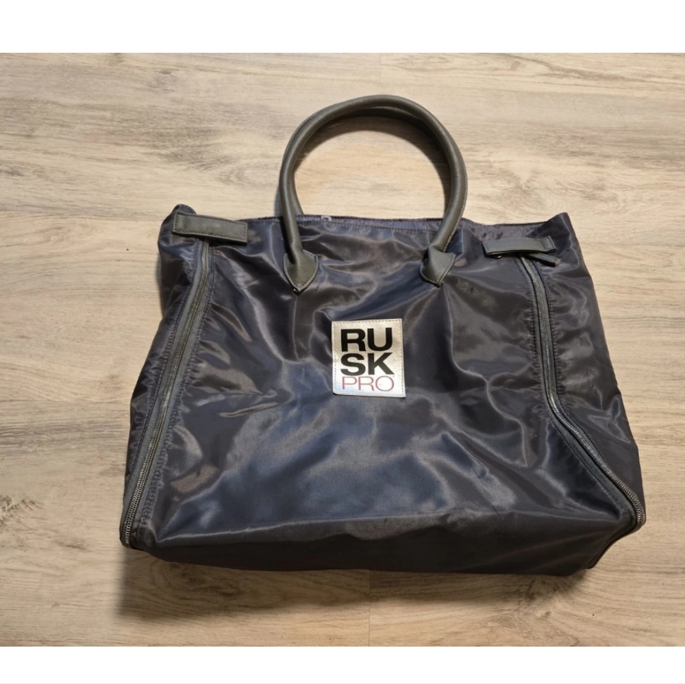 RUSK PRO Stylist On The Go Beauty Guru Bag Tote Gray